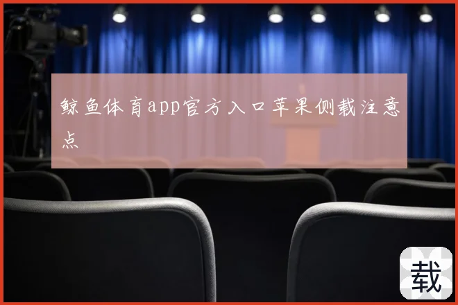 鲸鱼体育app官方入口苹果侧载注意点